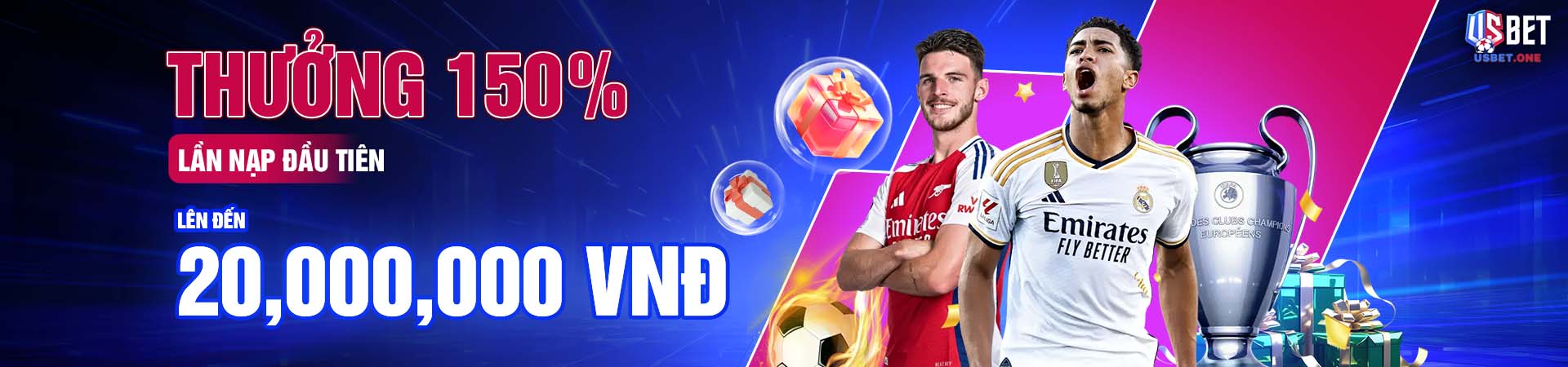 banner khuyến mãi USBET